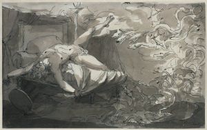 A Disturbing dream by Johan Tobias Sergel
