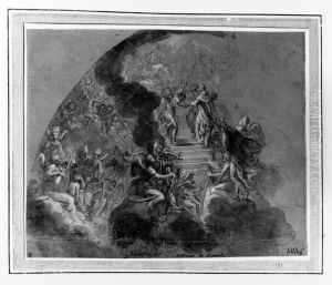 Ascension of St Dominic by Alessandro Tiarini