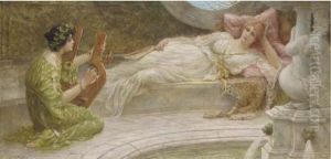 Idylls Of Summer by Thomas Watt Cafe