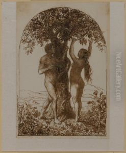 Adam och Eva by Wilhelm Marstrand