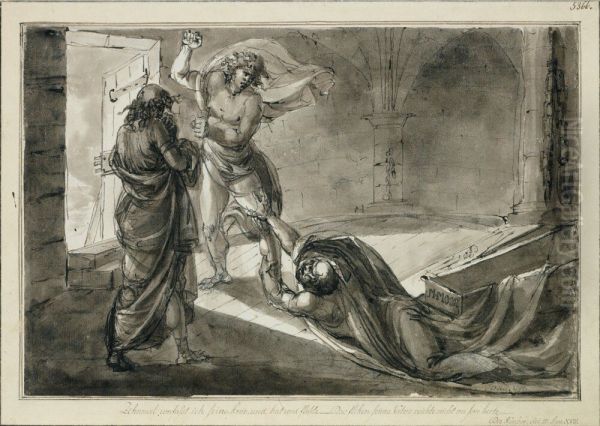 Die Rauber, Act III, scen XVII - view 1