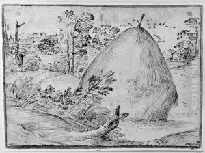 Landscape with Haystack
