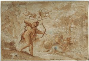 Hercules about to Kill Nessus