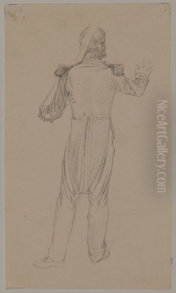 Figurstudie, staende man - view 1
