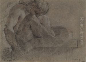 Study of a Crouching Man Study of a Crouching Man
