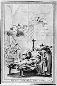 Death of St Pietro di Murrone Death of St Pietro di Murrone