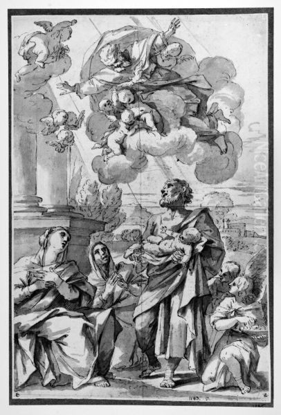 Simeon with the Christ Child in his arms - view 1