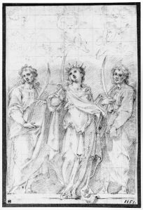 S. Domitilla between S. Nereo and S. Achilleo by Cristoforo Roncalli