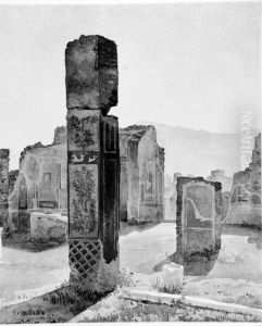 Villa di Diomede, Pompeji by Fredrik Wilhelm Scholander