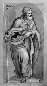 St. Matthew by Paolo Farinati