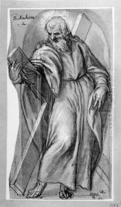 St. Andrew by Paolo Farinati