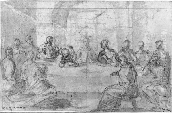Study for a Last Supper - view 1