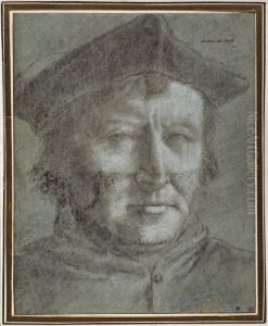 Portratt av en kardinal by Lorenzo Lotto