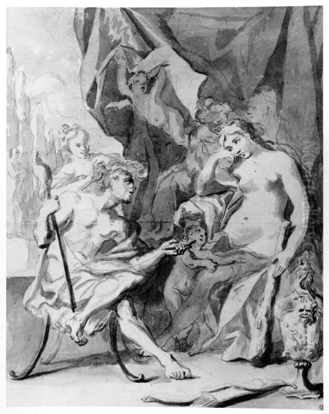 Hercules and Omphale - view 1
