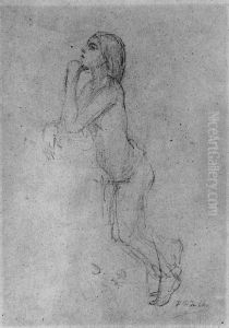 Staende figur by Pierre Puvis de Chavannes