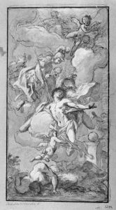Hercules Received in Olympus by Antonio Balestra