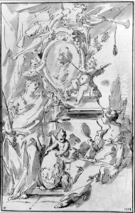 Study for a Frontispiece Study for a Frontispiece