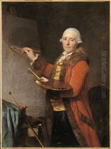 Nicolas-Guy Brenet (1728-1792), peintre by Antoine Vestier