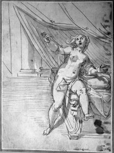 Lucretia by Luca Cambiaso
