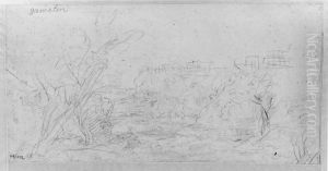 Landskap by Jacques Gamelin