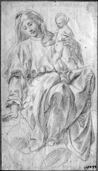 Madonna and child - view 1