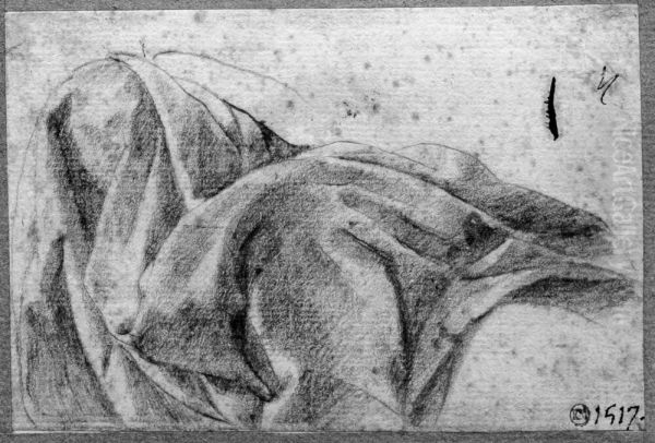 Drapery study (St. Anne) - view 1
