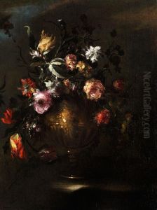 Blumenstilleben by Ludovico Caffi
