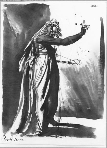 Lady Macbeth gaende i somnen - view 1