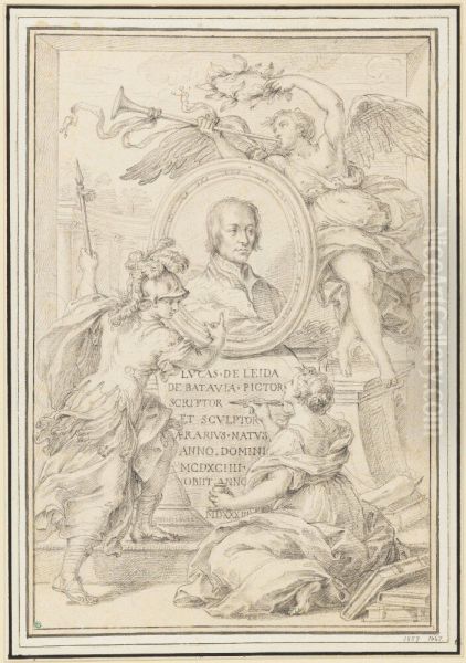 Portrait of Lucas van Leiden - view 1