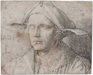 Portrait of a Young Man by Lucas Van Leyden
