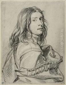 Portratt av konstnaren Paulus Potter by Bartholomeus Van Der Helst
