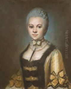 Suite De Cinq Portraits Representant Le Comte Du Crozet Et Quatre Enfants De La Famille Barentin De Montchal