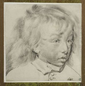 Gosshuvud by Cornelis Ii Visscher