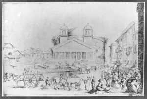 Piazza della Rotonda by Stefano della Bella