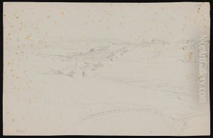 Landscape, Probably Italian by Wilhelm Marstrand