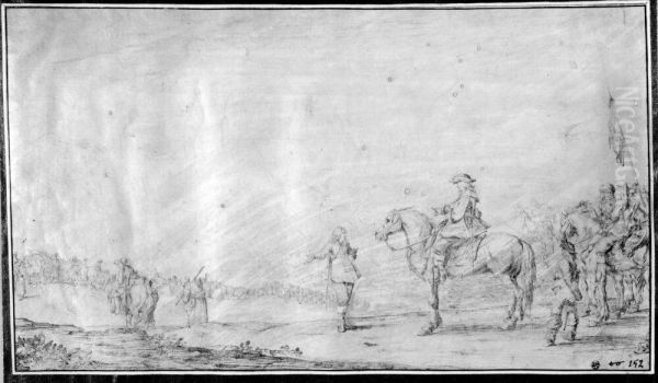 Army at march - view 1