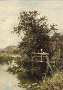 On The Thames Near Streatley by Walter Wallor Caffyn