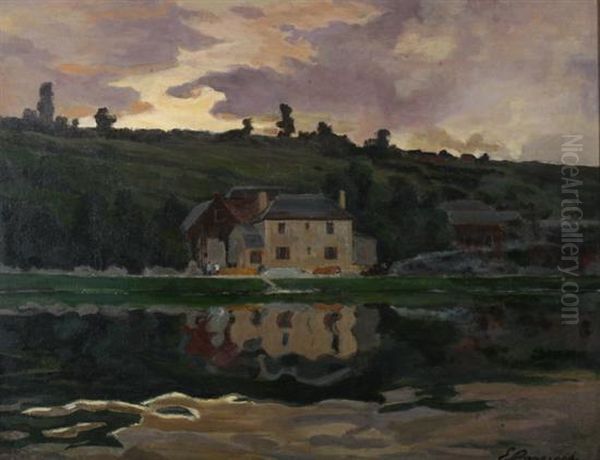 Riverscape With Figures - view 1