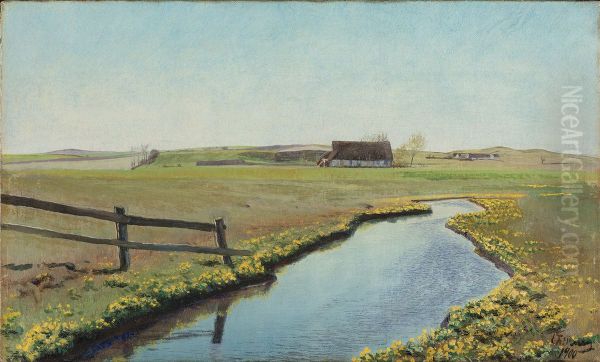 Alob ved forsommertid. Frederiksvaerk - view 1