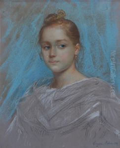 Ritratto Di Giovanetta by Amerino Cagnoni