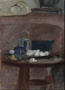 Le the, bouquet de violettes