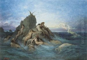 The Oceanids by Gustave Dore