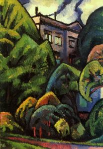 House in the Garden by Adolf Erbsloh