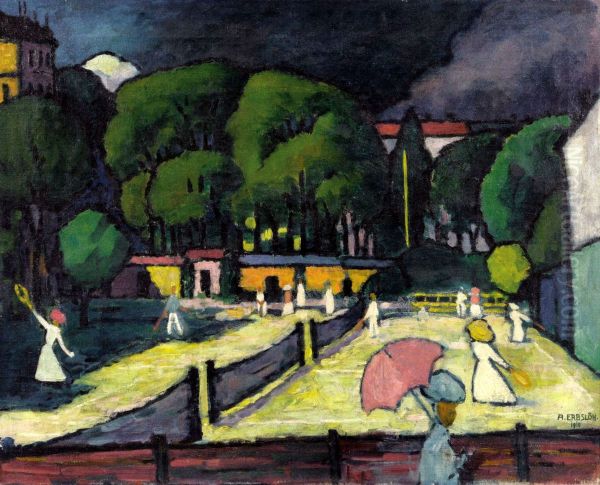 Tennis Court - view 1