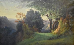 Paysage du Dauphine by Louis-Auguste Lapito