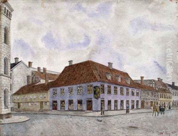 Hjornet Kirkegt. - Prinsensgt. - view 1