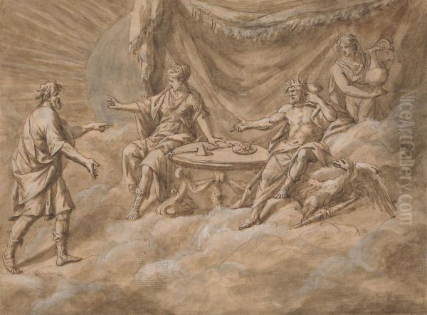 A Scene on Mount Olympus - view 1
