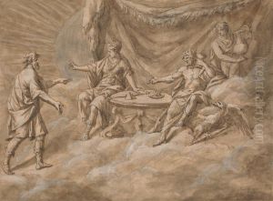 A Scene on Mount Olympus by John Michael Rysbrack