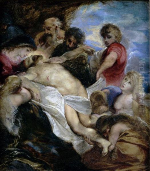 The lamentation over the dead Christ - view 1