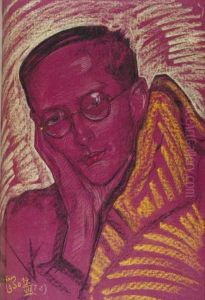 Portrait of Bronislaw Malinowski Portrait of Bronislaw Malinowski